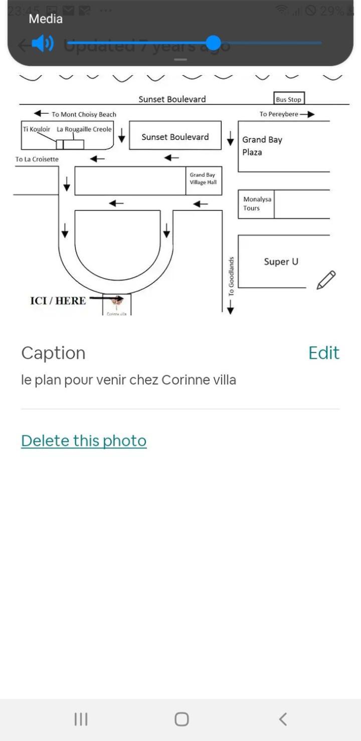 Corinne Villa A 300M From The Beach 格兰贝伊 外观 照片